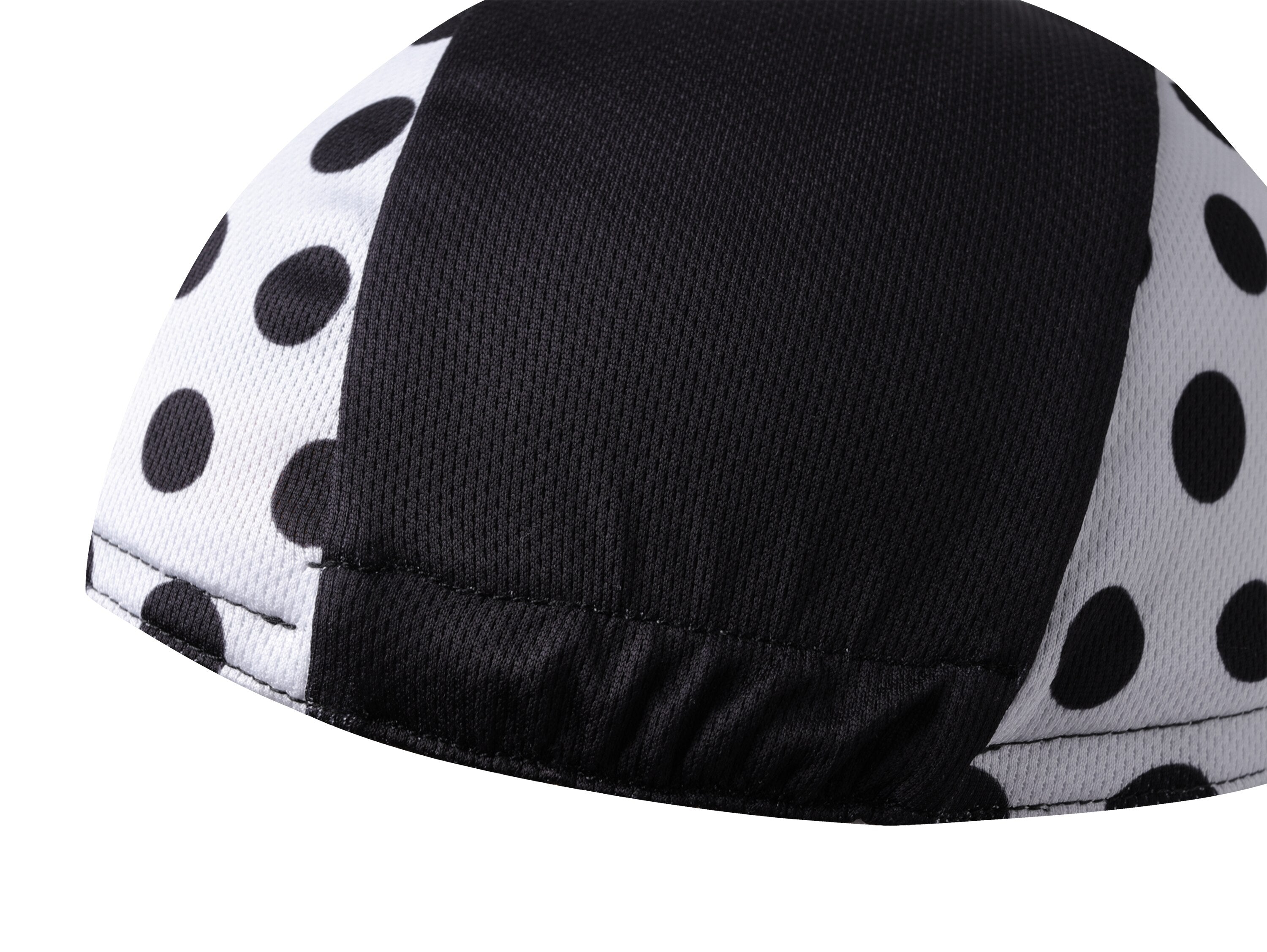 Black Cycling Cap - Polyester Cycling Hat-Under Helmet - Cycling Helmet Liner Breathable&Sweat Uptake