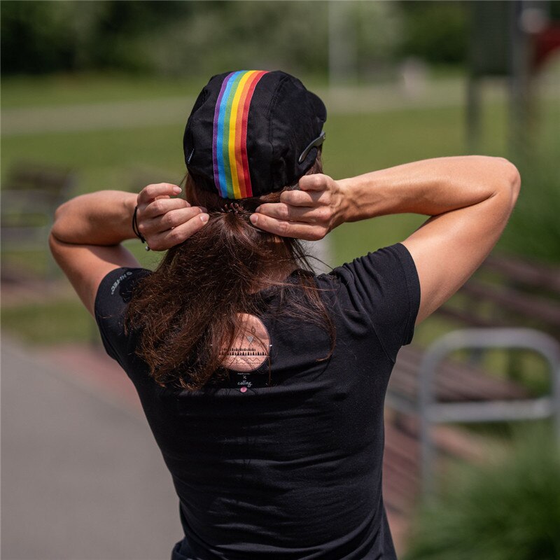 Colored Stripes CYCLING CAP