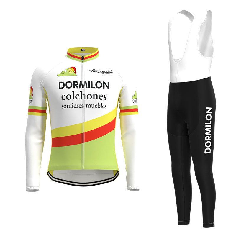 Dormilon Colchones Retro Cycling Jersey Long Set (With Fleece Option)