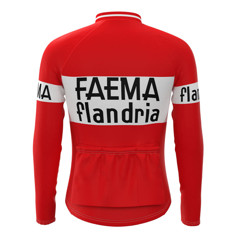 Faema 1969 Retro Cycling Jersey Long Set (With Fleece Option)