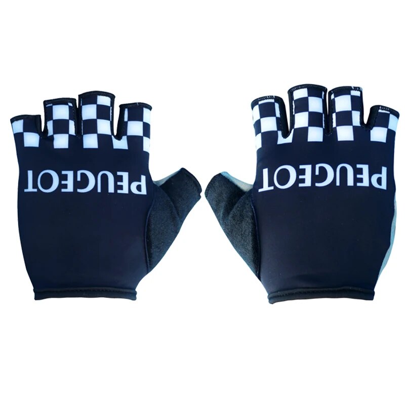Retro Cycling Gloves Guantes Ciclismo Half finger wear-resisting Mittens Guantes Mtb