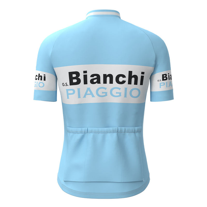 BIANCHI Piaggio Retro cykeltrøje Kortærmet jakkesæt