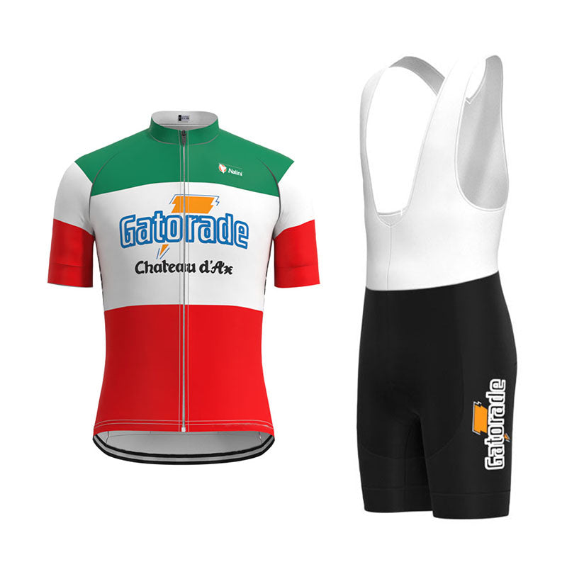 Gatorade Chateau D'Ax Retro Cycling Jersey Set