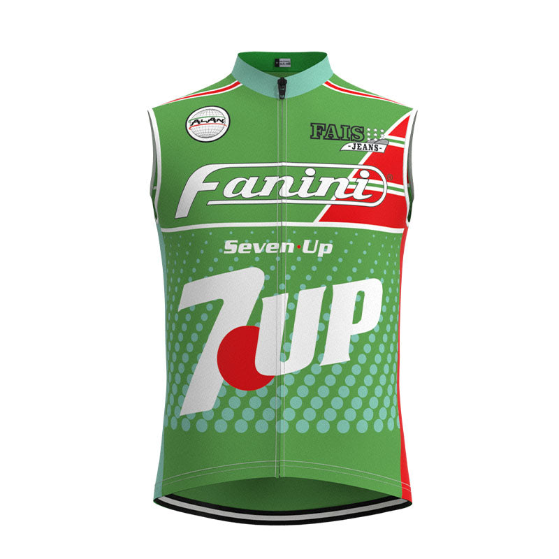 Fanini-7 Up Retro Cycling Jersey Long Set (With Fleece Option)