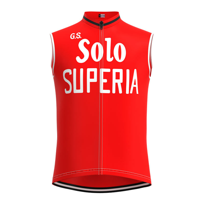 G.S. Solo Superia Retro Cycling Jersey Long Set (With Fleece Option)