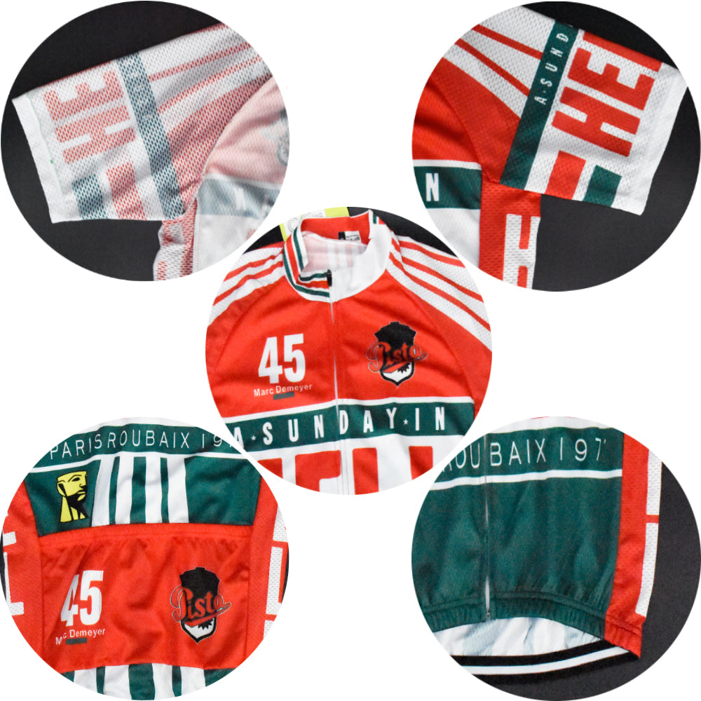 HELL Retro Cycling Jersey Short sleeve