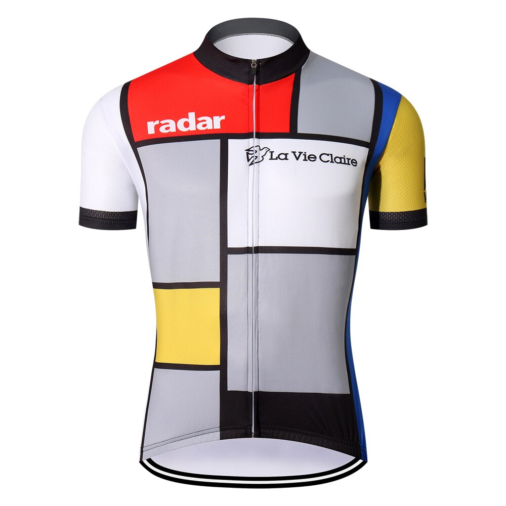 Radar Retro Cycling Jersey Short sleeved suit