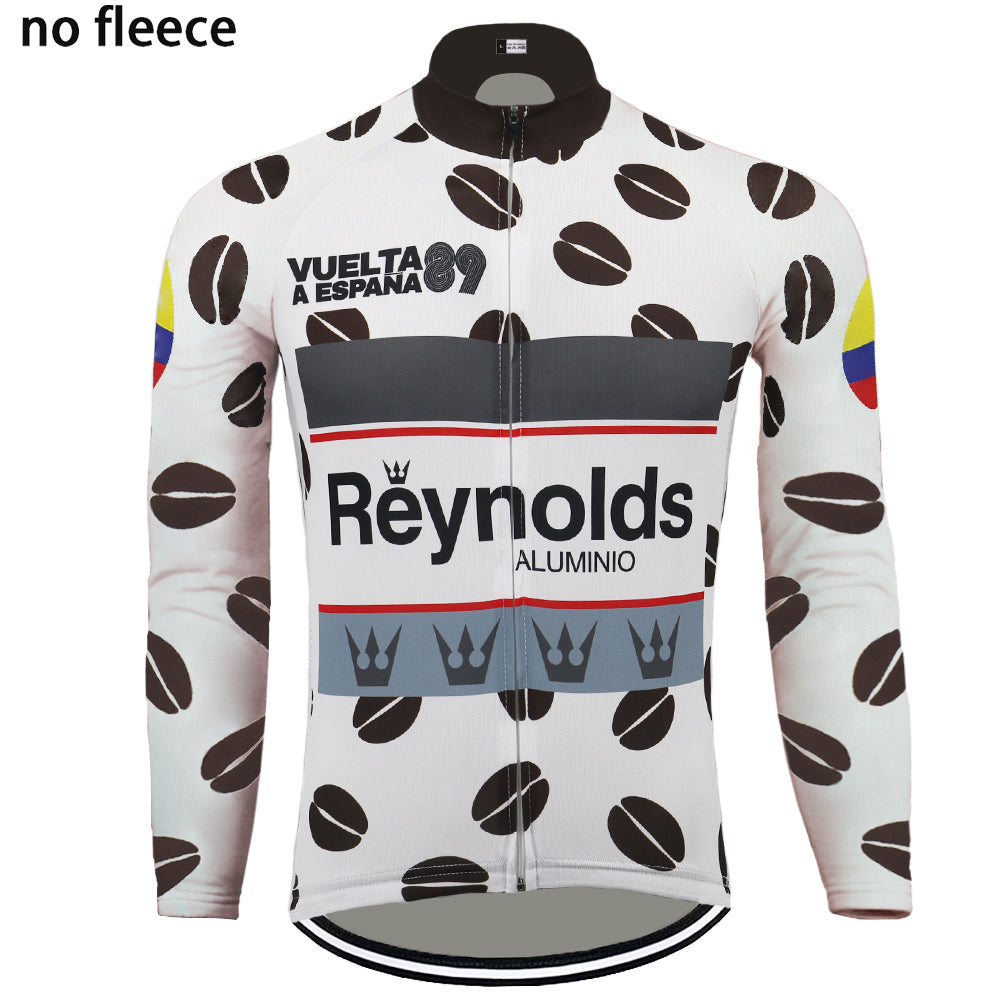 Reynolds Retro cykeltrøje langærmet